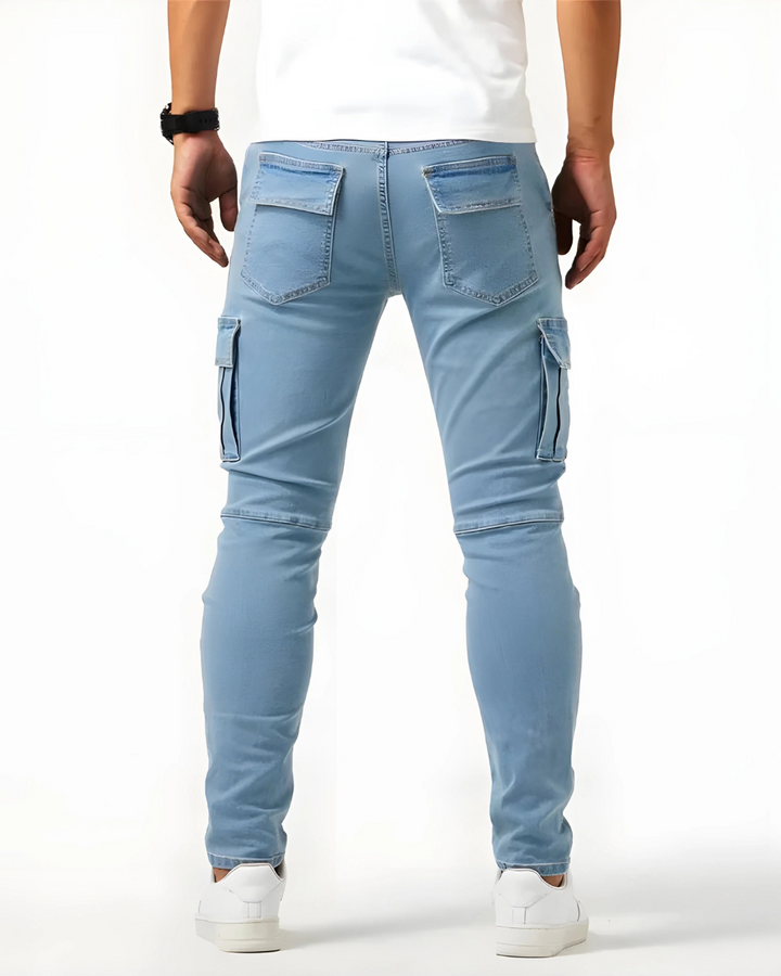 Martino™ | Pantaloni cargo elasticizzati Marino