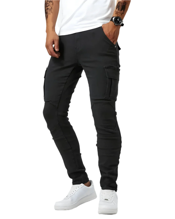 Martino™ | Pantaloni cargo elasticizzati Marino